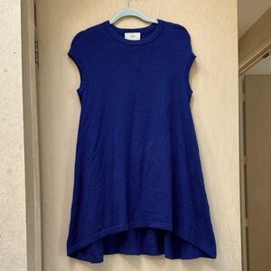 Madison Marcus Royal Blue Wool/Cashmere Dress
